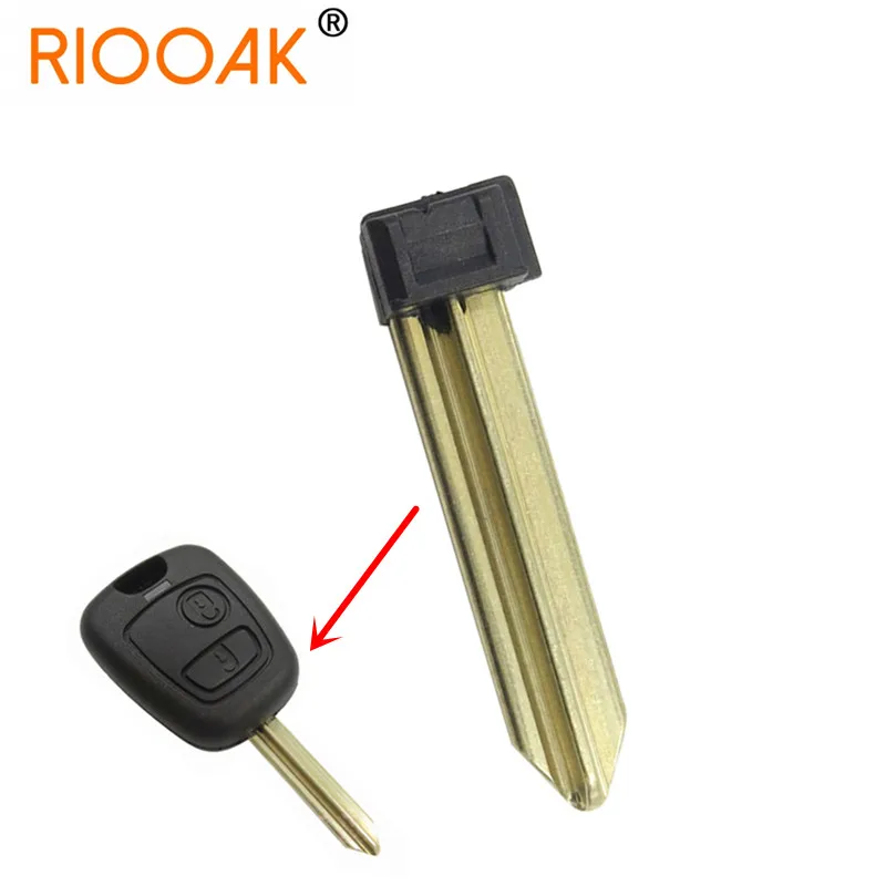 

Remote Car Key Blade Replacement SX9 Key Blade For Citroen C3 C4 C5 Elysee Xsara Picasso Berlingo Uncut Blade Auto Accessories
