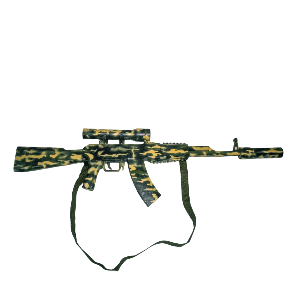 Игрушечное оружие Деревянный автомат Калашникова АК-74 с прицелом | Игрушки и