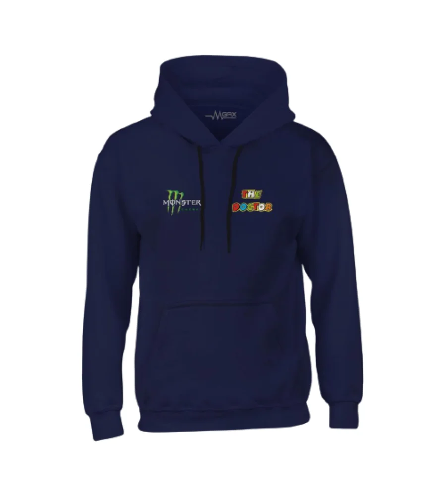 

2021 New Season Men's Hooded Sweatshirt with The Doctor Monster Energy Printed Hoodie - Thick - Hooded - Sweatshirt