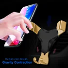 Универсальный гравитационный Автомобильный держатель для телефона, подставка с креплением на вентиляционное отверстие, подставка для мобильного телефона для iPhone, Samsung, Xiaomi, автомобильная подставка для смартфона