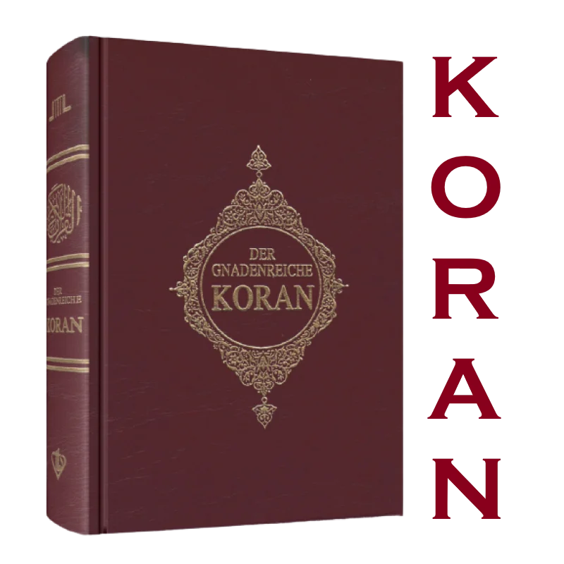 The Holy Quran and its German translation the holy book of the religion of Islam Quran book German Quran Germany