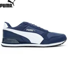 Оригинальная Puma St Runner V2 Мужская Спортивная обувь темно-синего цвета 366811 - 03