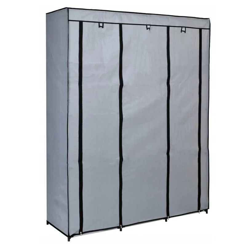 Складной портативный каркасный тканевый шкаф STORAGE WARDROBE гардероб трансформер для