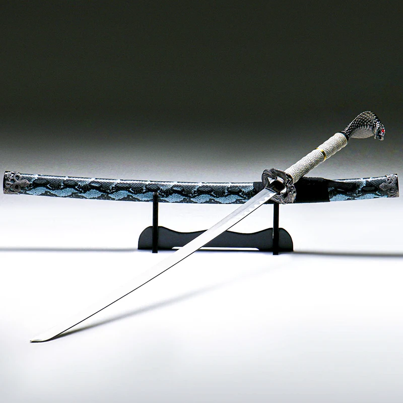 Набор сувенирный для косплея. Катана &quotКобра&quot. Ножны под змеиную кожу. Длина 115