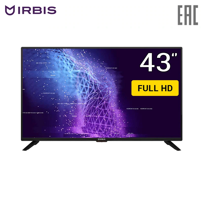 Телевизор 43&quot Irbis 43S80FD403B Full HD|Запчасти к телевизорам| |