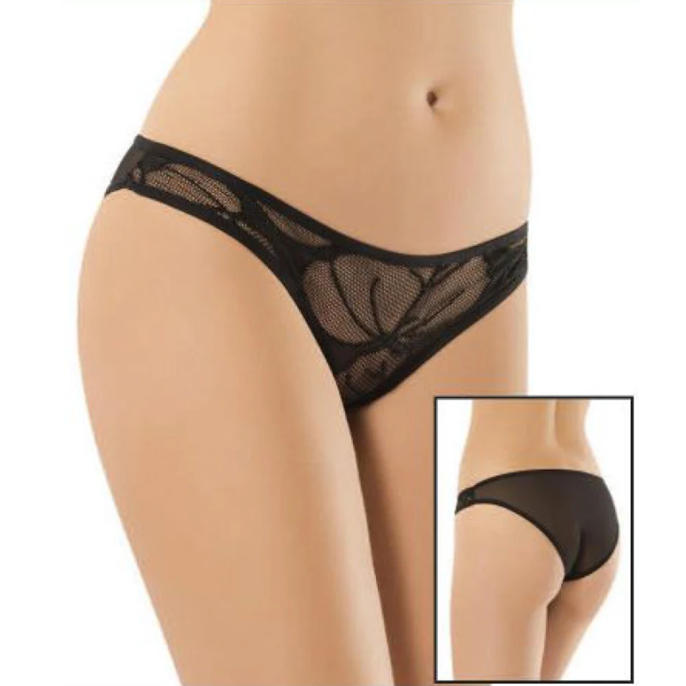 

Women Underwear With Transparent Detail On The Front and Back#1442