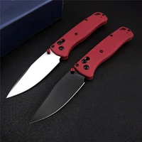bm 535 red handle folding blade knife mark s30v axis tactical outdoor camping hunting knife portable self defense multi edc tool