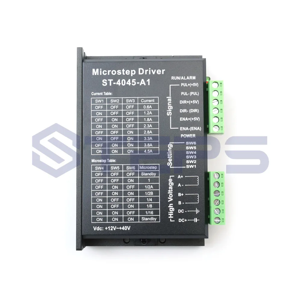 TB6600 CNC одноосевой 4.5A гибридный контроллер шагового двигателя 12 48 В постоянного