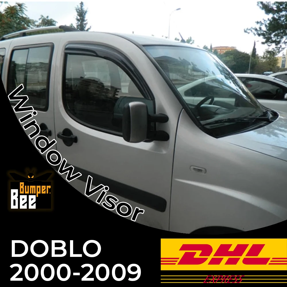 

Автомобильные оконные аксессуары для Fiat Doblo 1 2000 01 02 03 04 05 06 07 08 2009 оконный дефлектор защита от дождя козырек навесы
