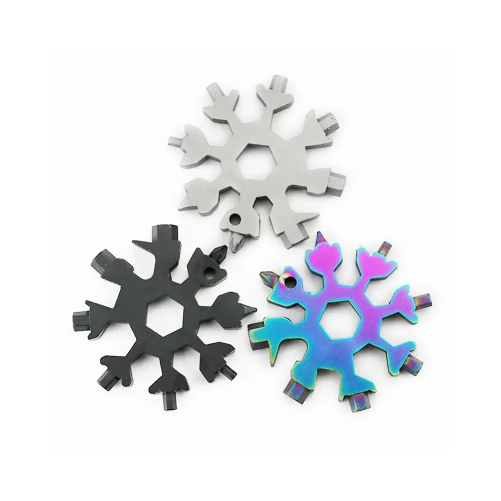 Для повседневного использования 18 в 1 набор Снежинка Форма мульти