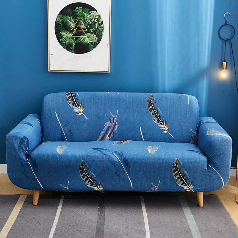 Эластичные чехлы для диванов гостиной кресло фламинго чехол дивана в форме L