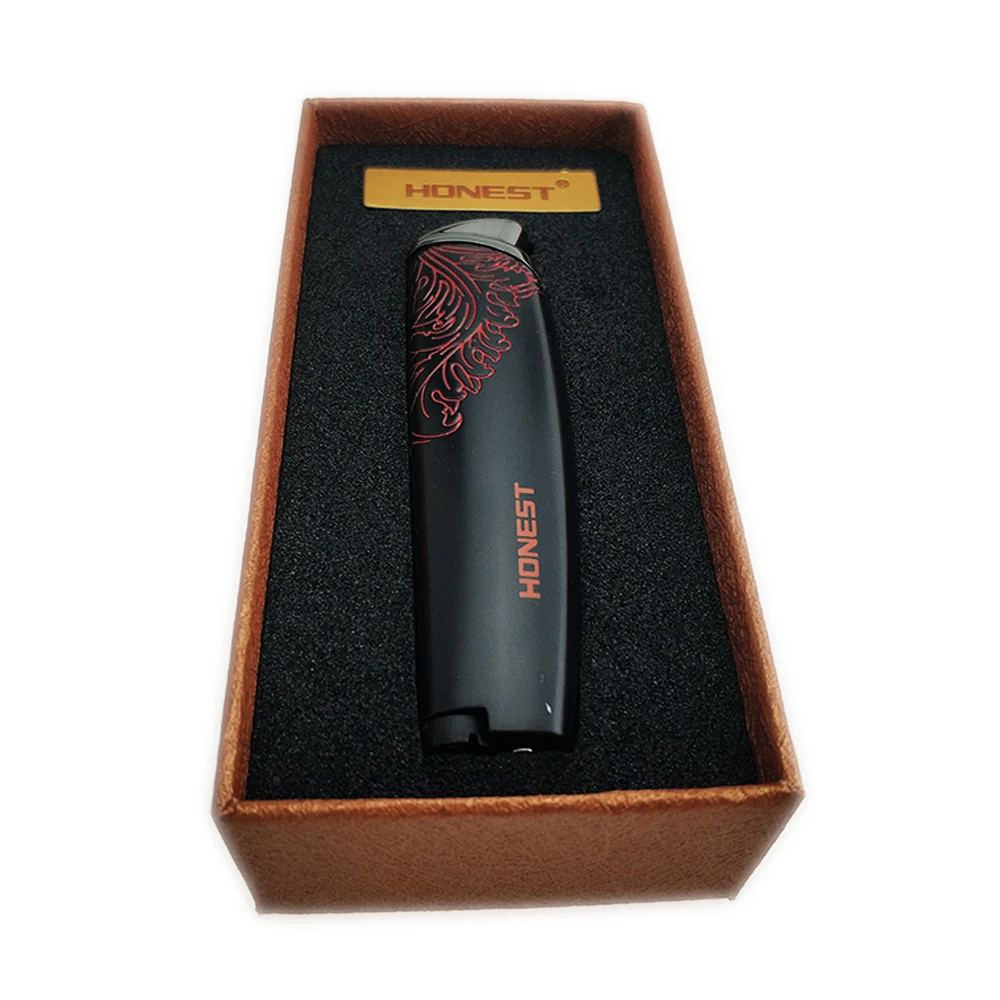 Зажигалка для сигарет жидкость Singel Jet пламя ветрозащитная зажигалка