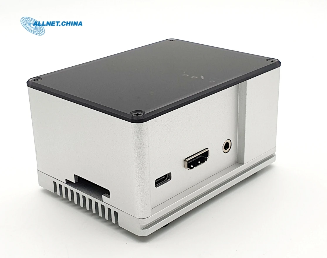 Алюминиевый корпус ecoPI PRO hp с теплоотводом для ROCK PI 4
