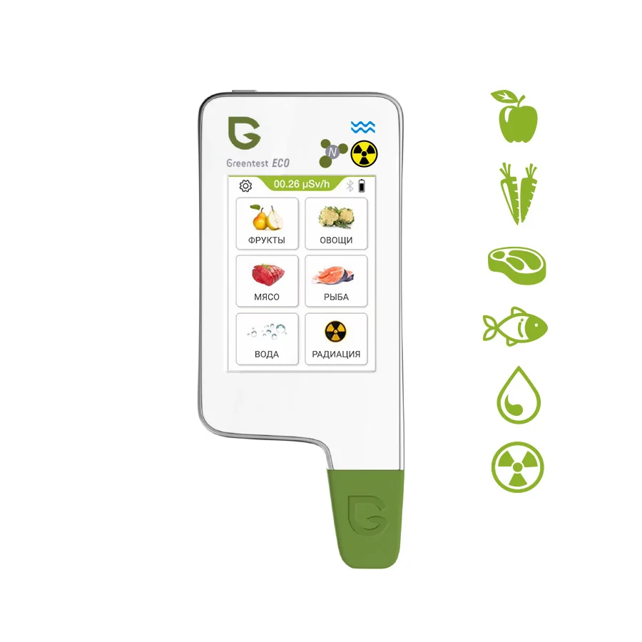 Нитрат-тестер измеритель жесткости воды и дозиметр GREENTEST ECO 6 | Инструменты