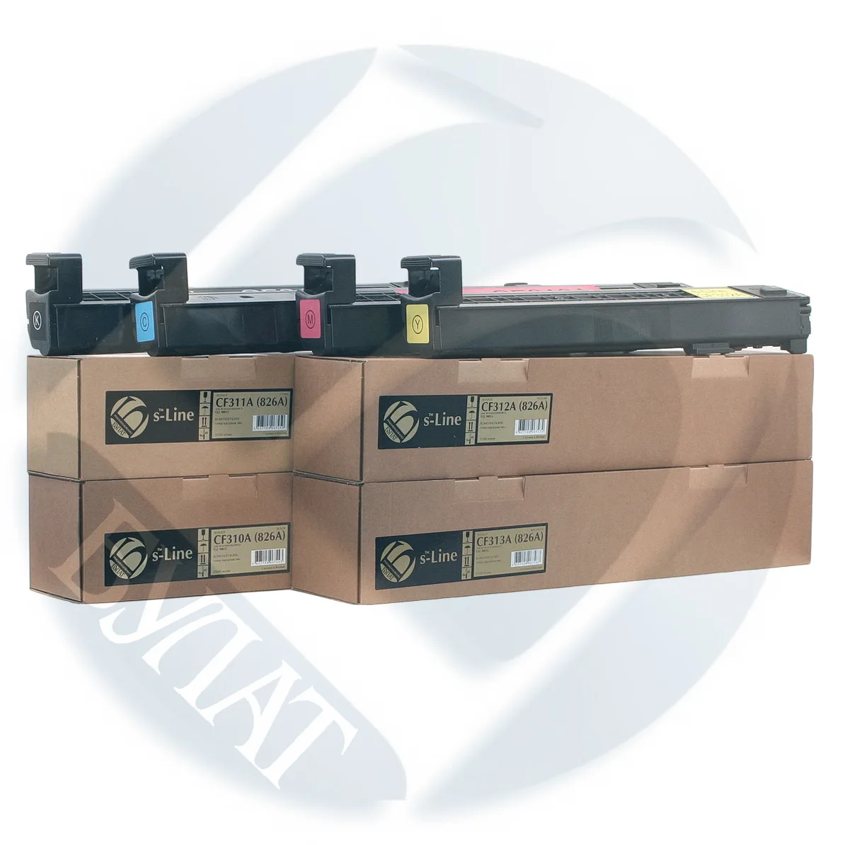 CF312A Тонер картридж HP Цвет LJ M855 CF 312A желтый (31 5 k). (R)|Картриджи с тонером| |
