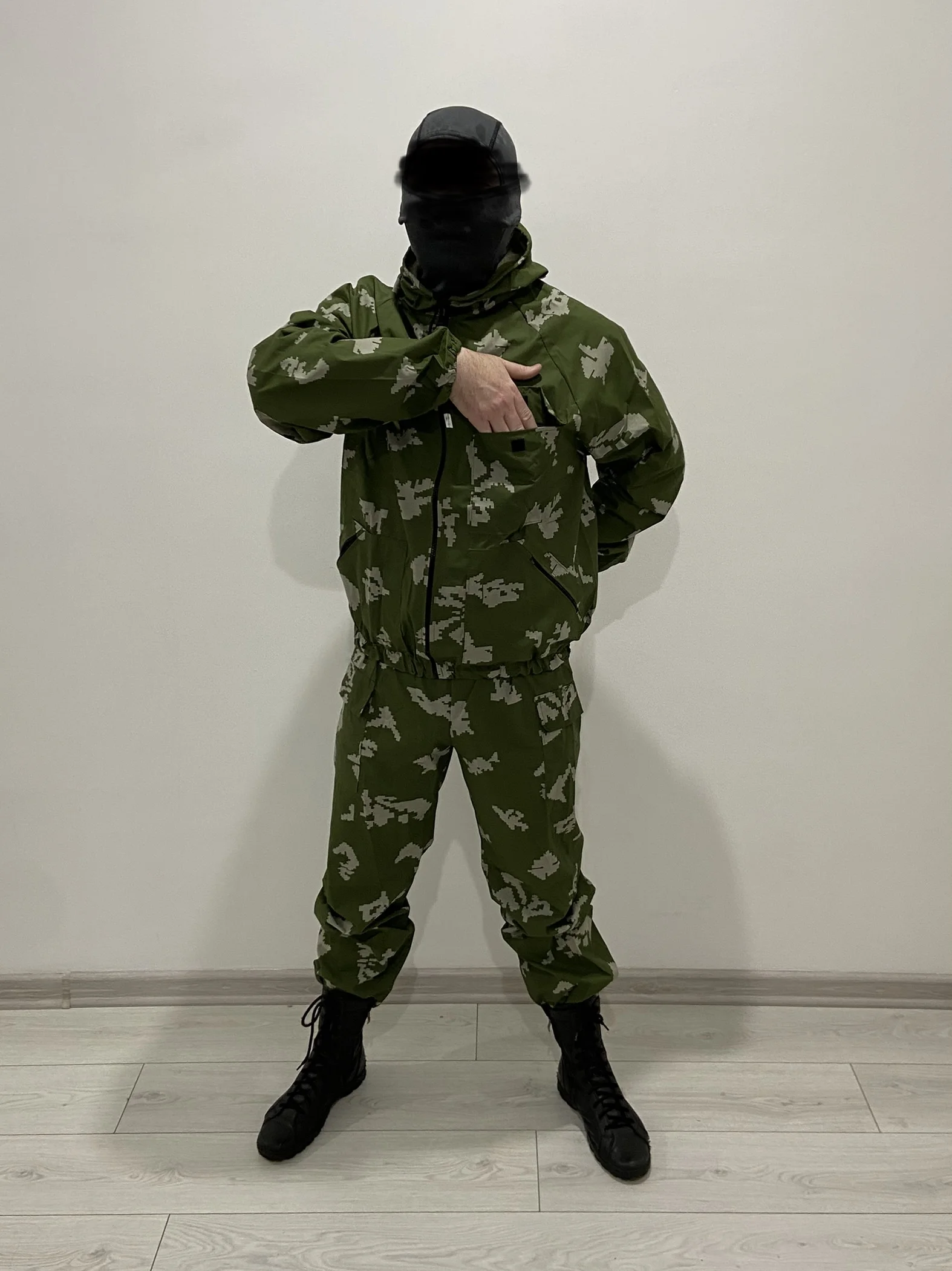 камуфляжный костюм летний маскировочный халат Березка тонкий | Спорт и