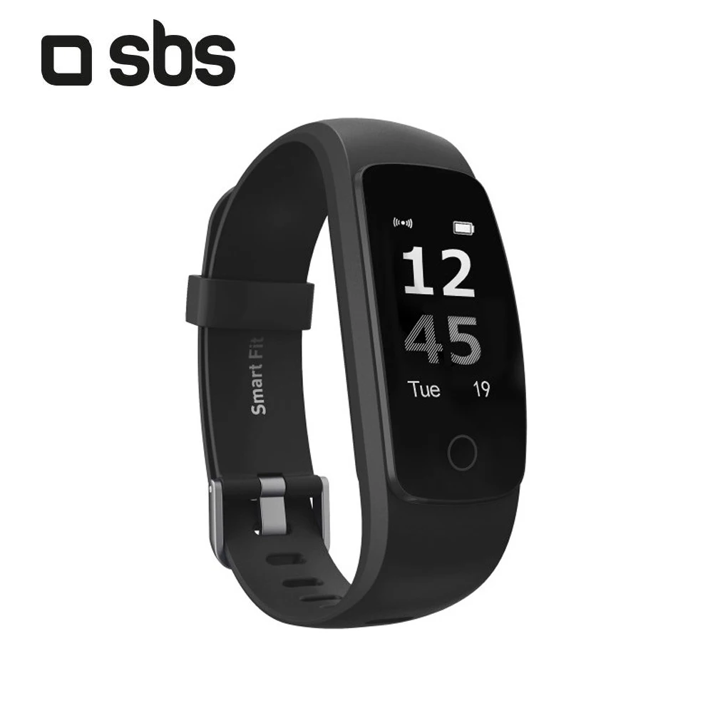 Смарт браслет SBS SMART FIT черный (TESPORTBEATHR096)|Смарт-браслеты| |