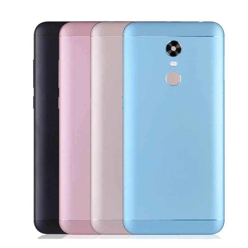 Задняя крышка для Xiaomi Redmi 5 Plus на батарею черный золотой