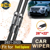 car windscreen wipers for ford explorer u625 2021 2022 2023 front windscreen premium beam blade wiper blades car accessories