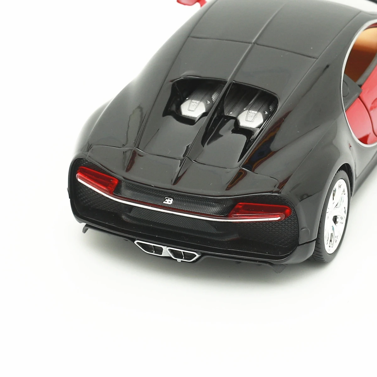 WELLY 1:24 Bugatti Chiron роскошный автомобиль литый под давлением оттягивающийся модель
