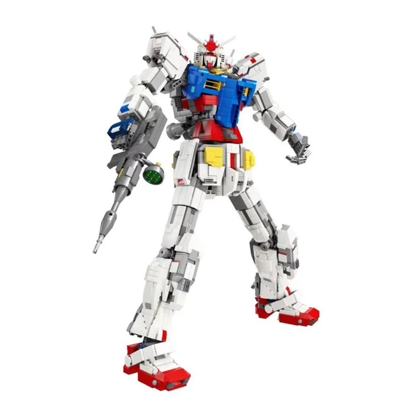DHL горячие продажи, супер робот войны меха классическая модель Gundam 18K-RX78-2 1: 60 3500 шт факсированная скоба, конструкторные блоки, Детские кубики елочных игрушек