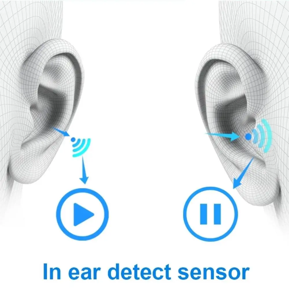 Оригинальный i9000 TWS Air 1:1 же наушники беспроводная Bluetooth гарнитура спортивные