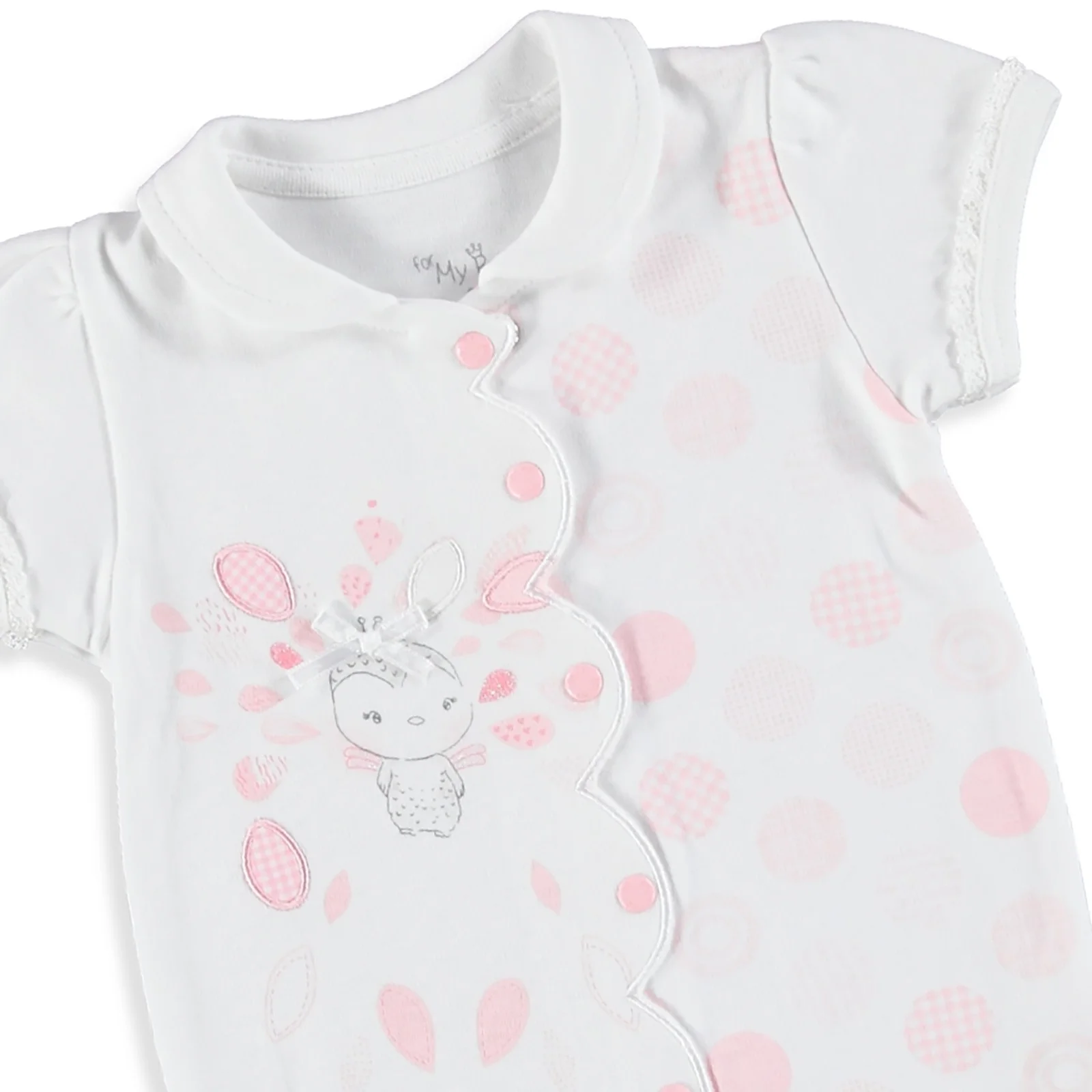 Комбинезон в рубчик для девочек ebebek| |