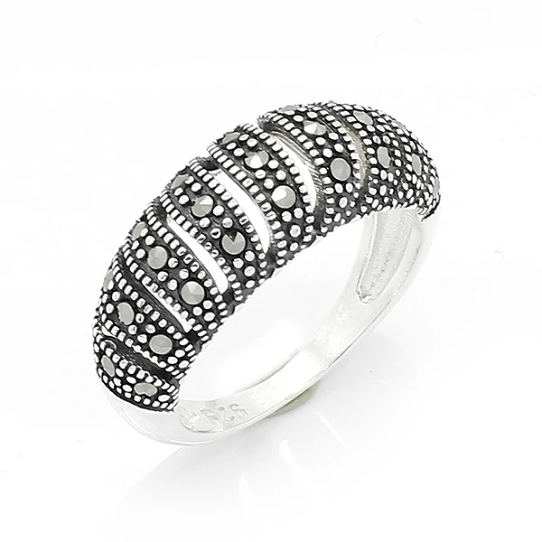 

100% 925 Sterling Silver Ring Turkish Jewelry 2020 Fashion Women Rings Female Jewelry Rings For Womens Anillo Bijoux Made Turke