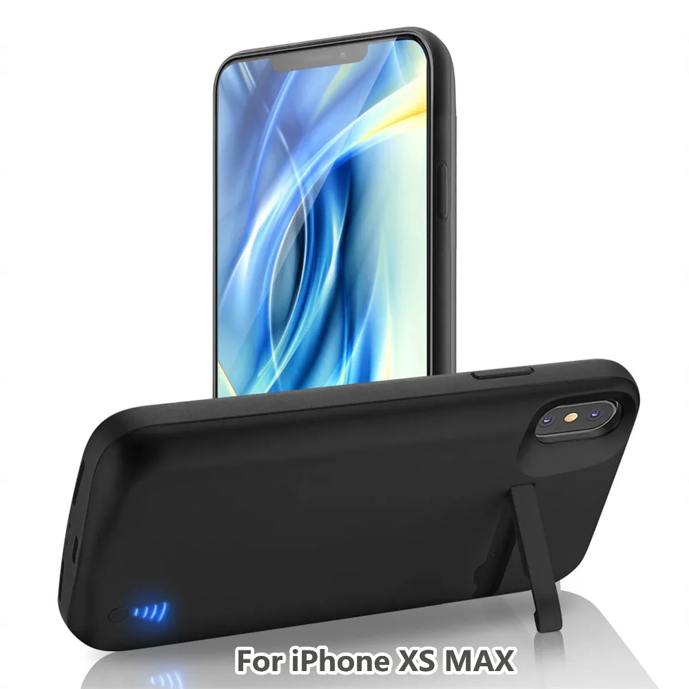 

Ультратонкий чехол для iPhone XS Max 6 6s 7 8 8Plus, 6800 мАч