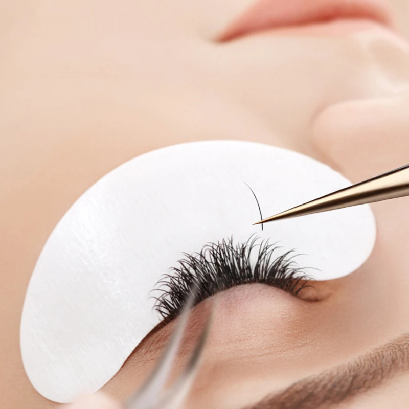 6 видов пинцет для наращивания ресниц классических легко веер русский объем