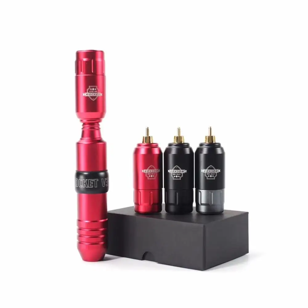 Мини беспроводной Перезаряжаемый новый блок питания для татуировок с разъемом RCA