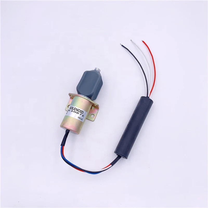 

excavator engine parts 10871 3-Wire stop solenoid For Corsa