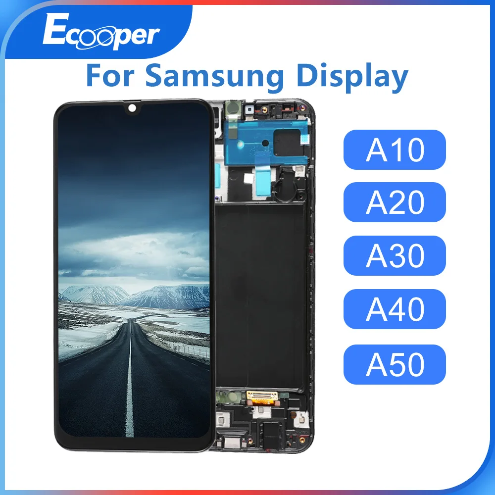 

100% Test OEM For Samsung Galaxy A10 A20 A30 A40 A50 OEM LCD Screen Replacement Display No Dead Pixel Touch Digitizer Assembly