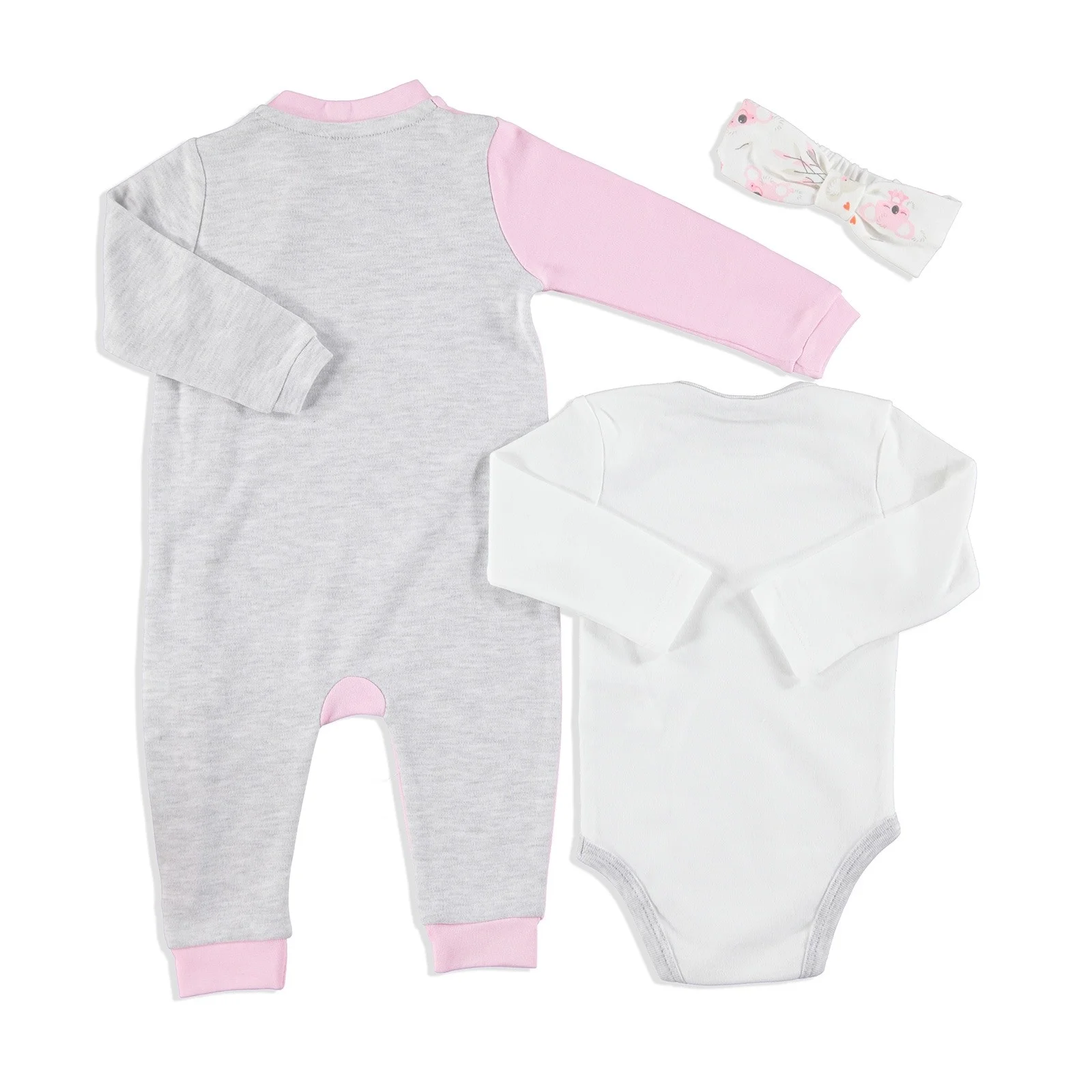 Ebebek HelloBaby Koala/Детский комбинезон боди повязка на голову комплект из 3 предметов |