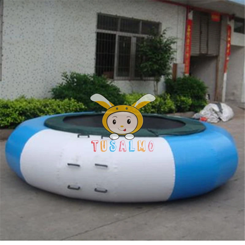 

Nathaniel 0.9mm PVC Commercial Grade Inflatable Water Park Trampoline for Adults and Kids