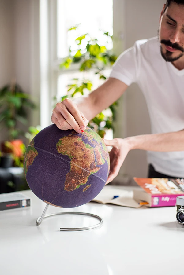 Глобус цветной colour большой Ф-SK CORKGLOBE3 |