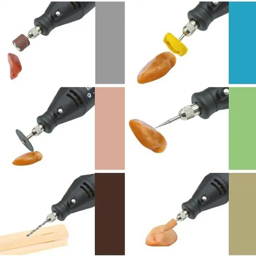 

40pcs/Set Electric Grinder Rotary Tool Accessory for Dremel Bit Set Metal Engraving Grinding Polish Cutting Tools