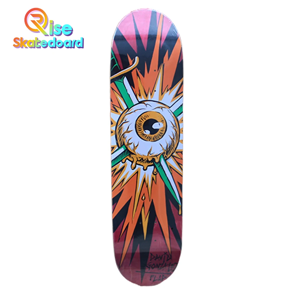 

Professional Roller Skateboard Luanomatriz FLIP Skateboard Deck 8/8.25/8.5 inch Canadian Maple Board Surface Send Sandpaper