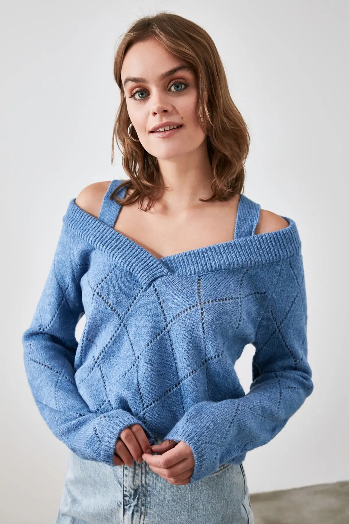 

Autumn 2021 new season sexy Long Sleeve Sweater Women Winter Pullover