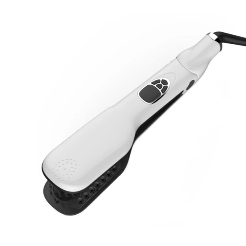Steam Hair Straightener Brush PCT Fast Heating Flat Iron Professional Electric Comb Irons | Красота и здоровье