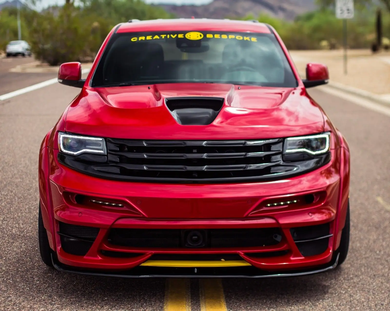 Jeep srt wk2 карбон салона