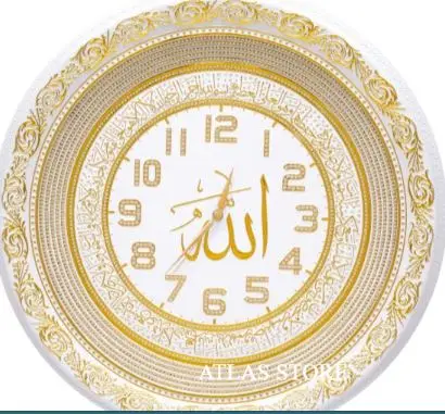 

56cm Tulip Big Luxury Stone Lafzl Flat Wall Clock Table