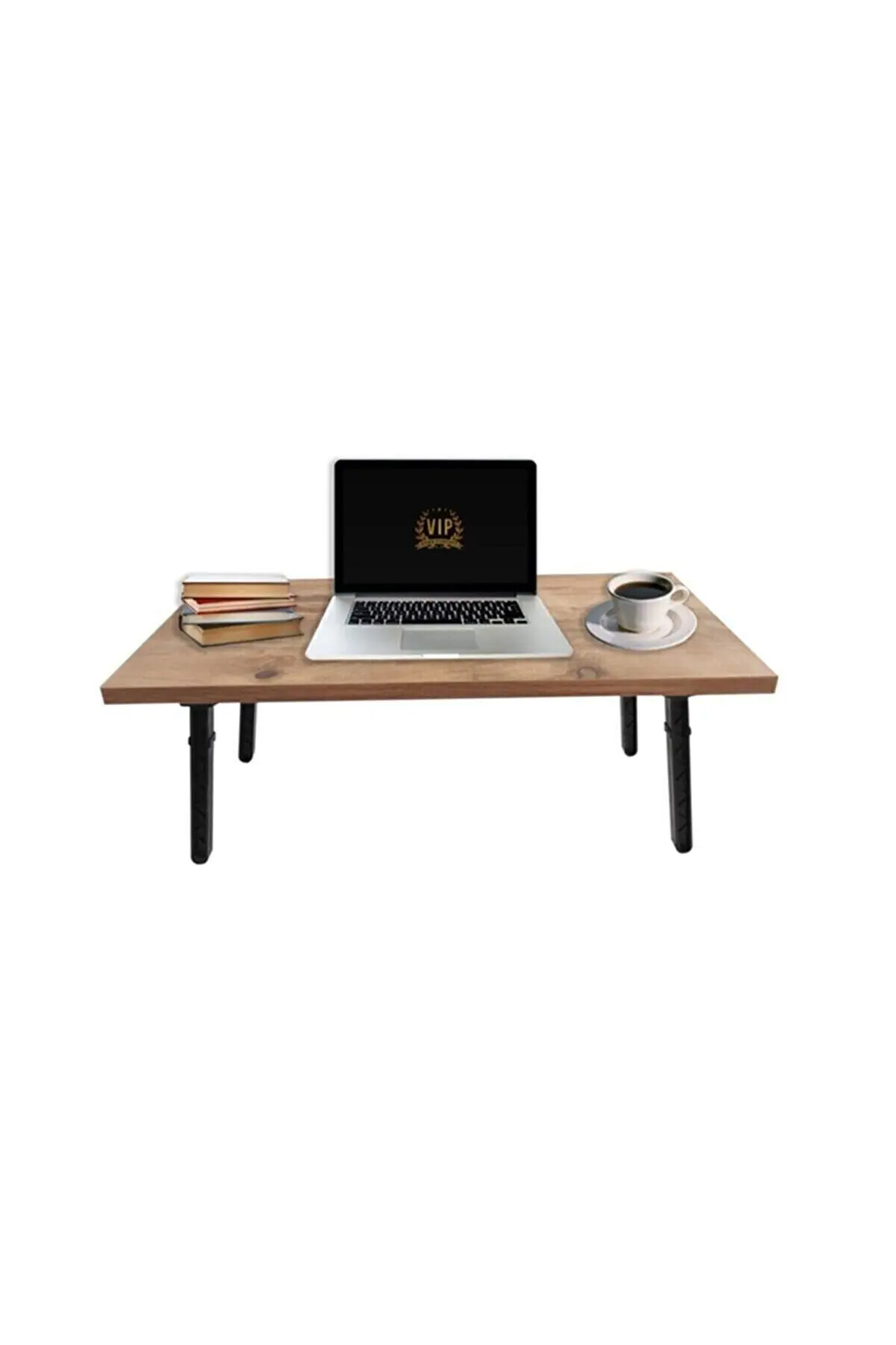 

Accessories Walnut Pattern Folding Bed Breakfast Table Laptop Desk 60x30 Cm Material Particle Board New Model High Quality Very-Purpose