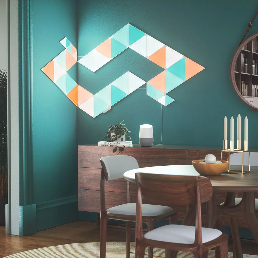 Дополнительные панели Nanoleaf Shapes Triangles (3 панели) без упарвляющего блока (NL47-0001TW-3PK) |
