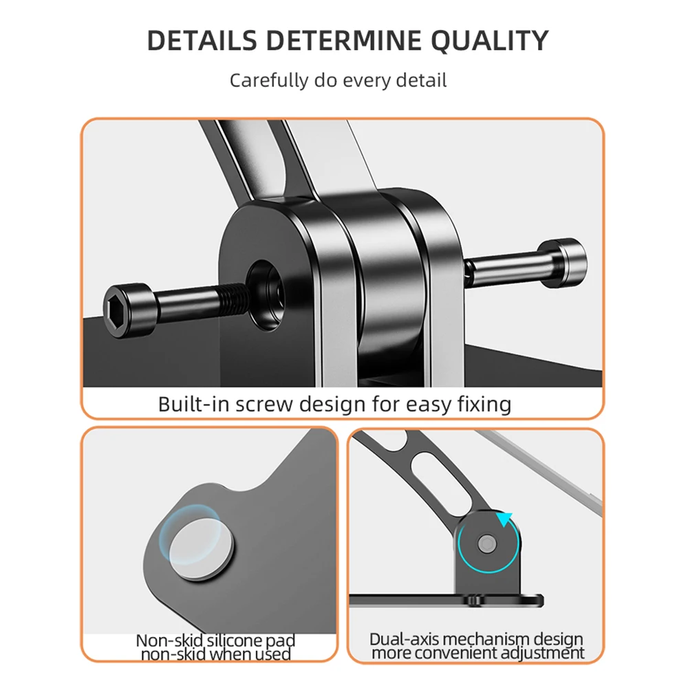 10-17 3 дюймов универсальная охлаждающая стойка Складная регулируемый угол офисный