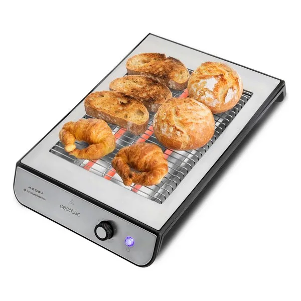 Тостер Cecotec Turbo EasyToast 900W Inox|Тостеры| |