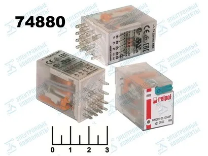 Реле =24V 6A/250V R4N-2014-23-1024-WT Relpol