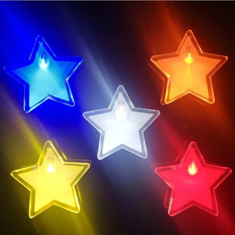 Брошь со светодиодный светильник кой желтого зеленого красного белого синего