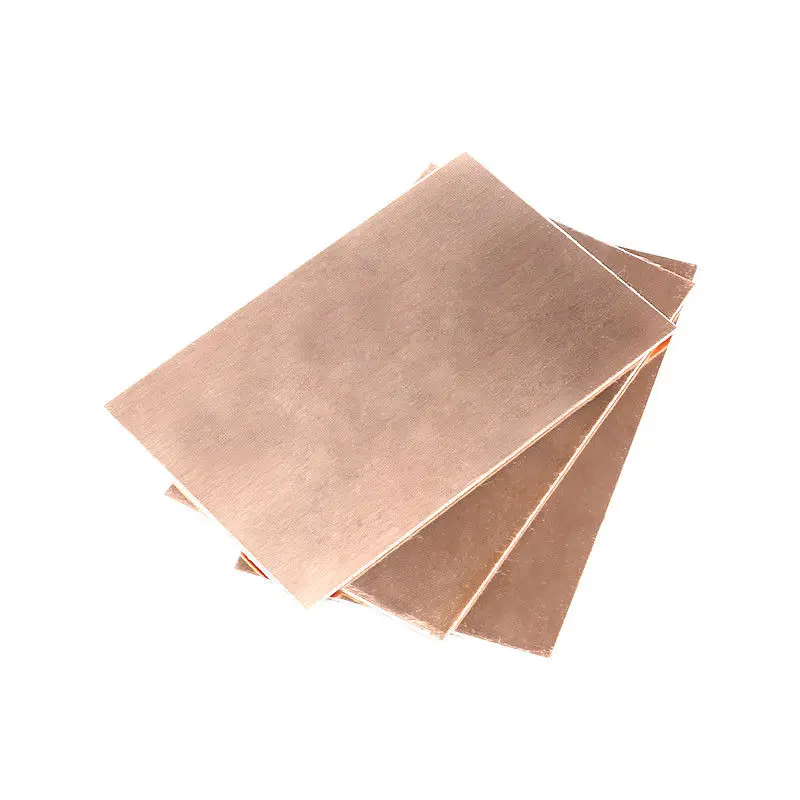 Ламинированное стекловолокно DIY медная плакированная пластина 15x20 см