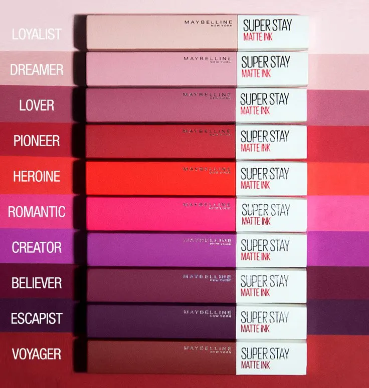 Maybelline New York Super Stay матовая отделка Ink City Edition жидкая губная помада для макияжа